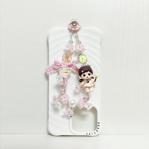Handmade  Crystal Glass Charm Phone Strap Zoraa