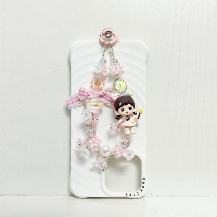 Handmade  Crystal Glass Charm Phone Strap Zoraa