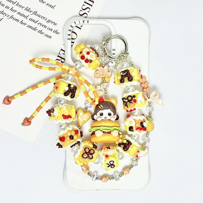 Hand Painted Beads Phone Charm Zoraa