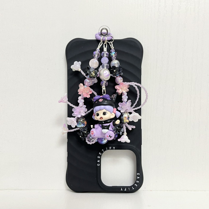 Handmade  Crystal Glass Charm Phone Strap Zoraa