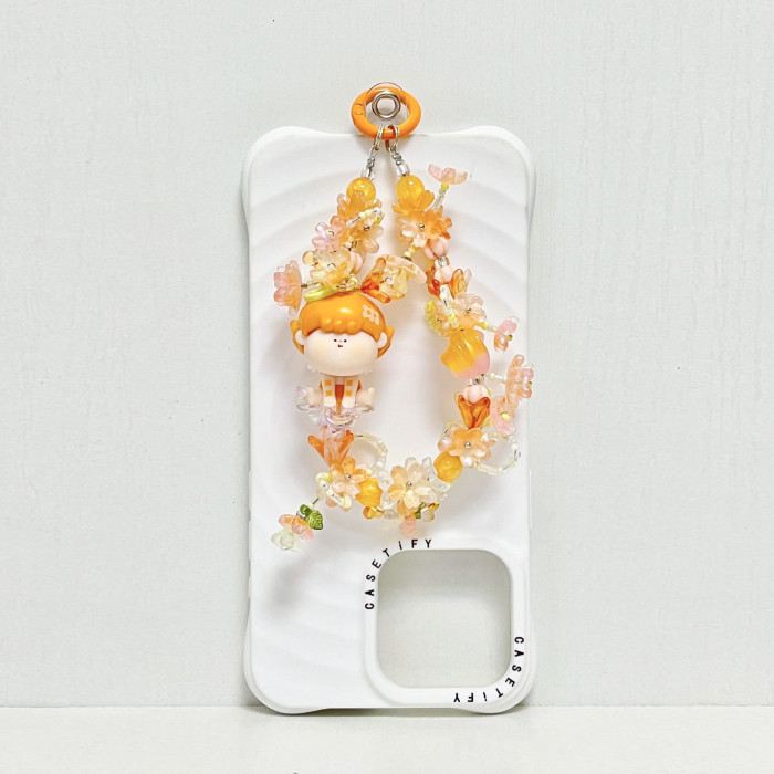 Handmade  Crystal Glass Charm Phone Strap AMLLS