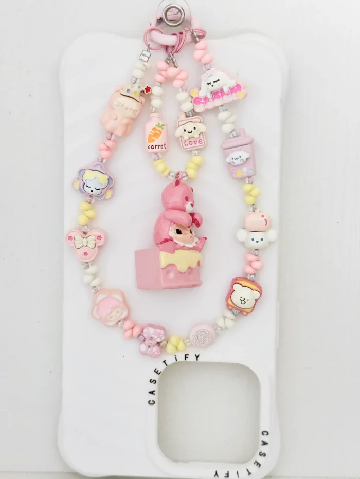 Copy Handmade Alloy Charm Phone Strap Pucky Zsiga Hirono