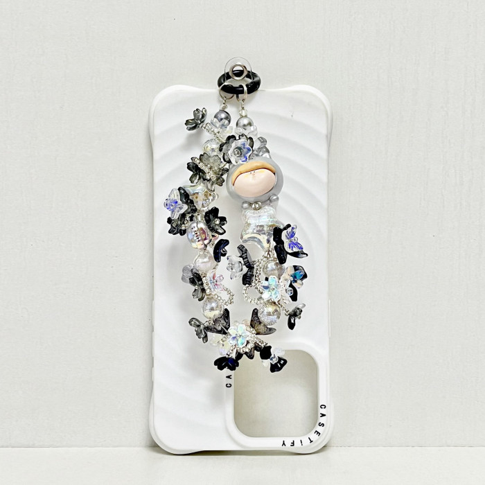 Handmade  Crystal Glass Charm Phone Strap AMLLS