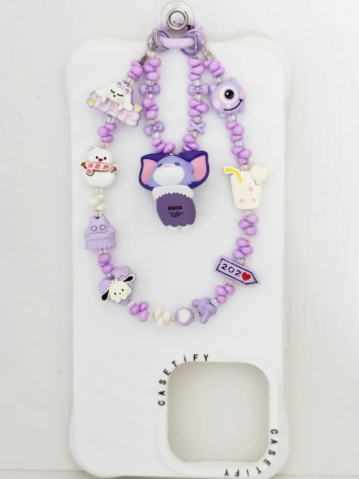 Copy Handmade Alloy Charm Phone Strap Pucky Zsiga Hirono