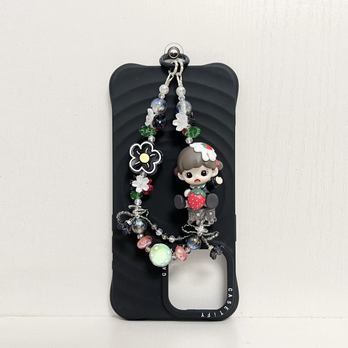 Handmade  Crystal Glass Charm Phone Strap Zoraa