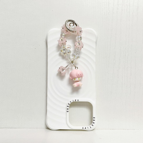 Handmade  Crystal Glass Charm Phone Strap Dimoo