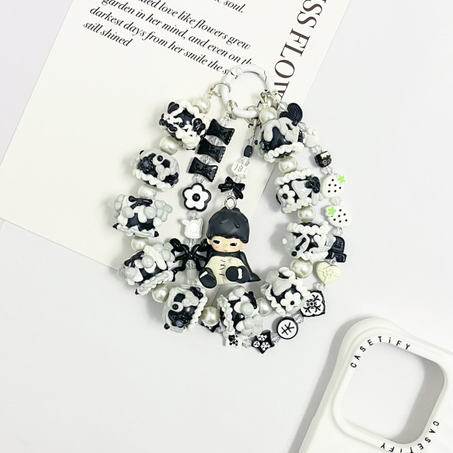 Hand Painted Beads Phone Charm Hirono