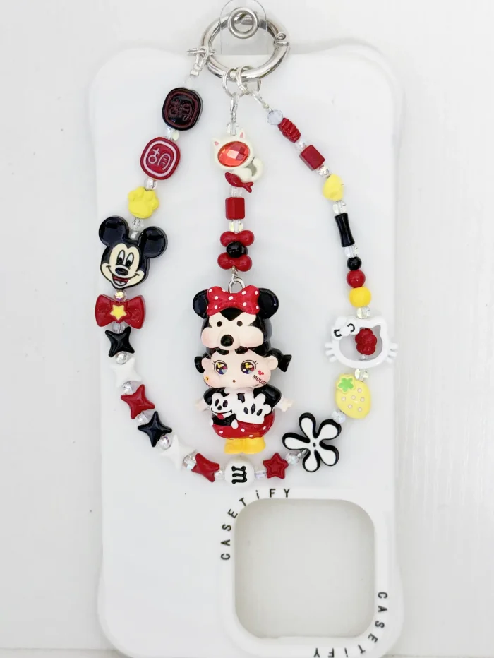 Handmade Alloy Charm Phone Strap Qoqo