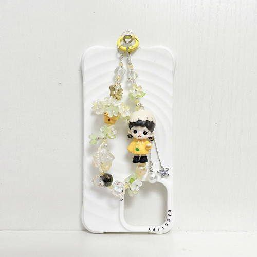 Handmade  Crystal Glass Charm Phone Strap Zoraa