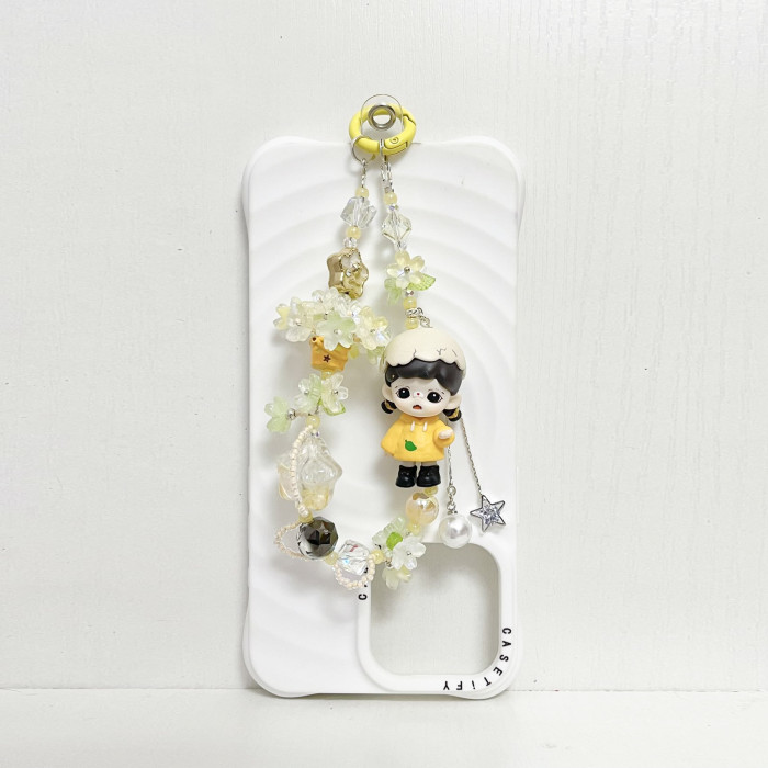 Handmade  Crystal Glass Charm Phone Strap Zoraa