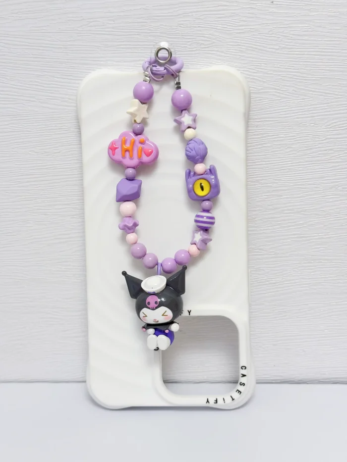 Handmade Acrylic Charm Phone Strap Sanrio