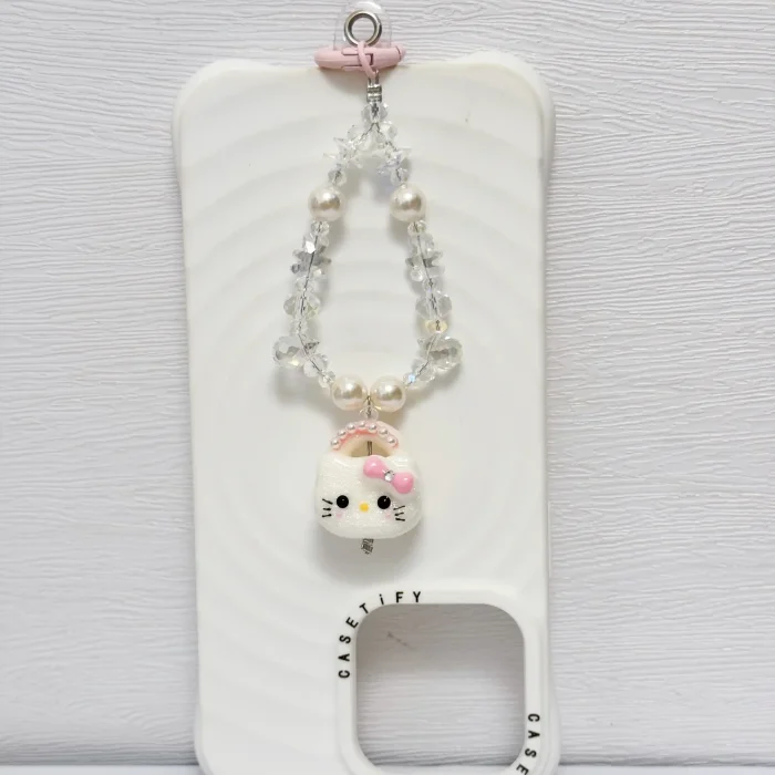 Handmade Crystal Glass Little Charm Kitty