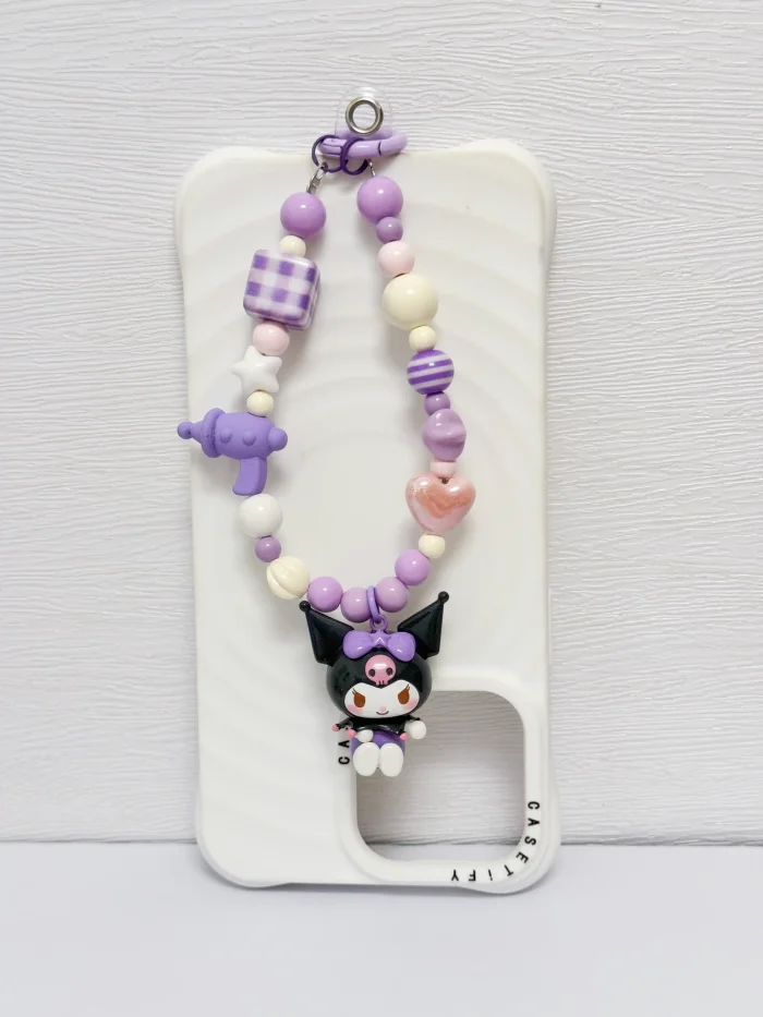 Handmade Acrylic Charm Phone Strap Sanrio