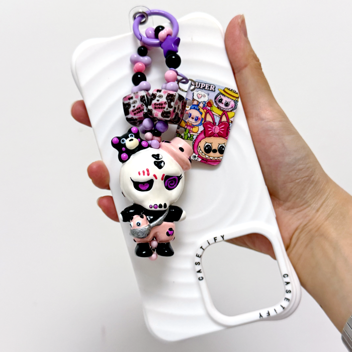 Hand Painted Doll Phone Charm-TYCOCO