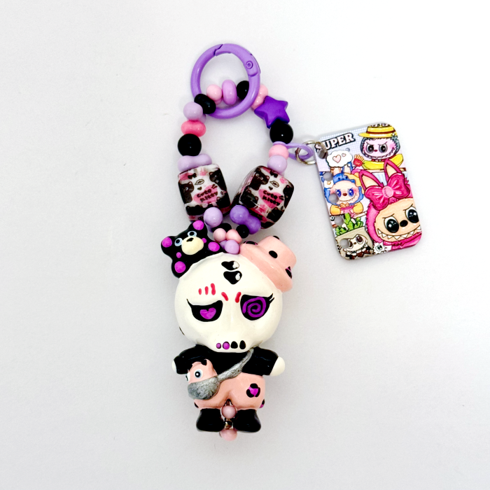 Hand Painted Doll Phone Charm-TYCOCO