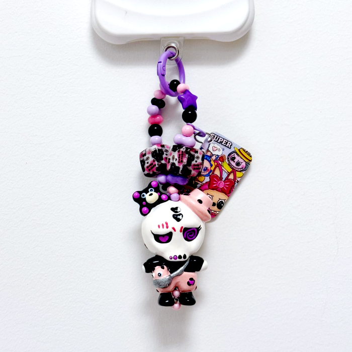 Hand Painted Doll Phone Charm-TYCOCO