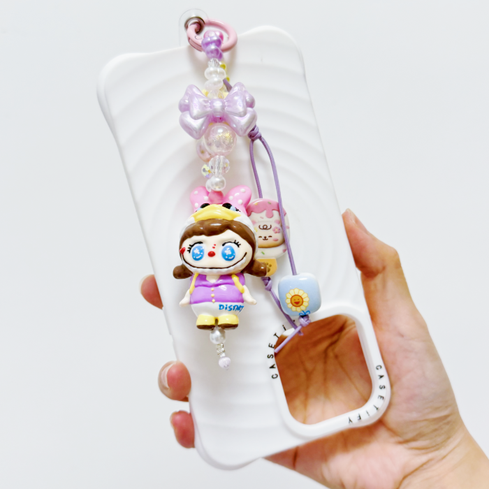 Hand Painted Doll Phone Charm-DAISY LABUBU