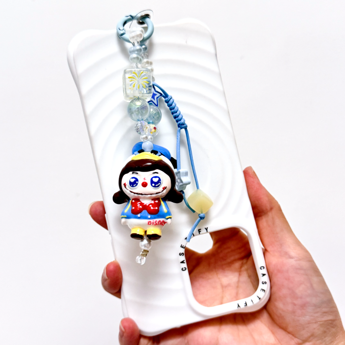 Hand Painted Doll Phone Charm-labubu  donald
