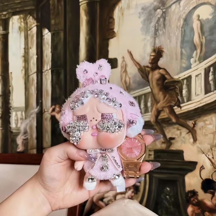 Swarovski Popmart Plush Crying Again