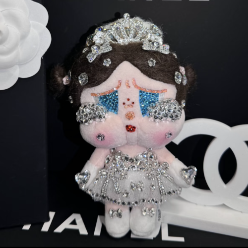 Swarovski Popmart Plush Crybaby Shiny Shiny