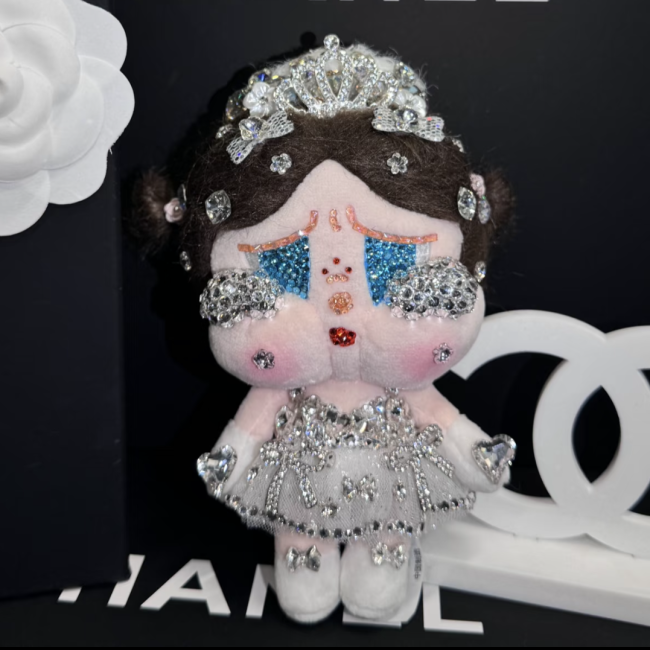 Swarovski Popmart Plush Crybaby Shiny Shiny