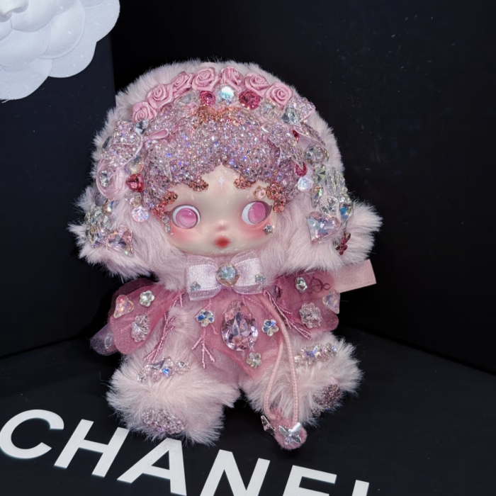 Swarovski Popmart Plush  L' impressionnisme SKULLPANDA