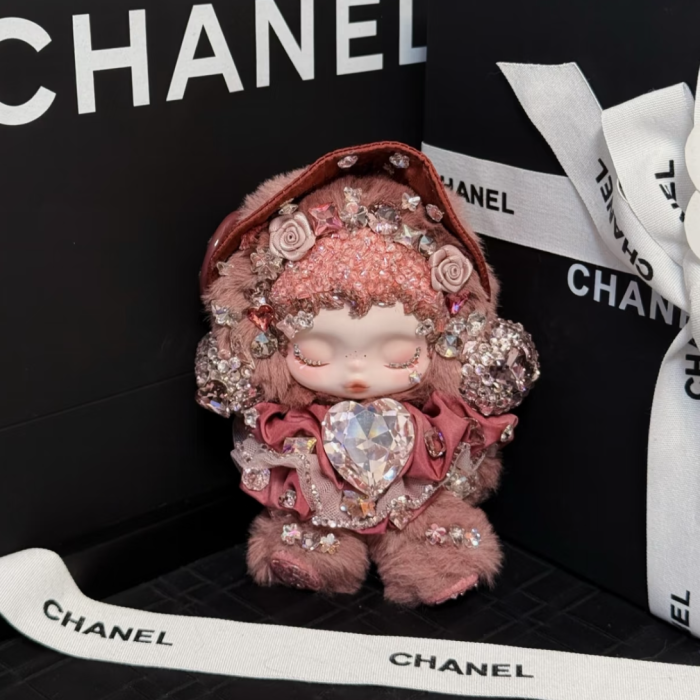 Swarovski Popmart Plush  L' impressionnisme SKULLPANDA