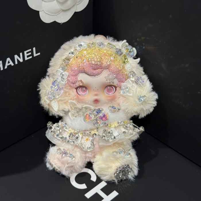 Swarovski Popmart Plush  L' impressionnisme SKULLPANDA