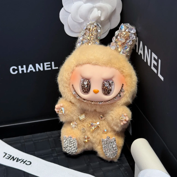 Swarovski Popmart Plush Labubu 2.0 Have A Seat