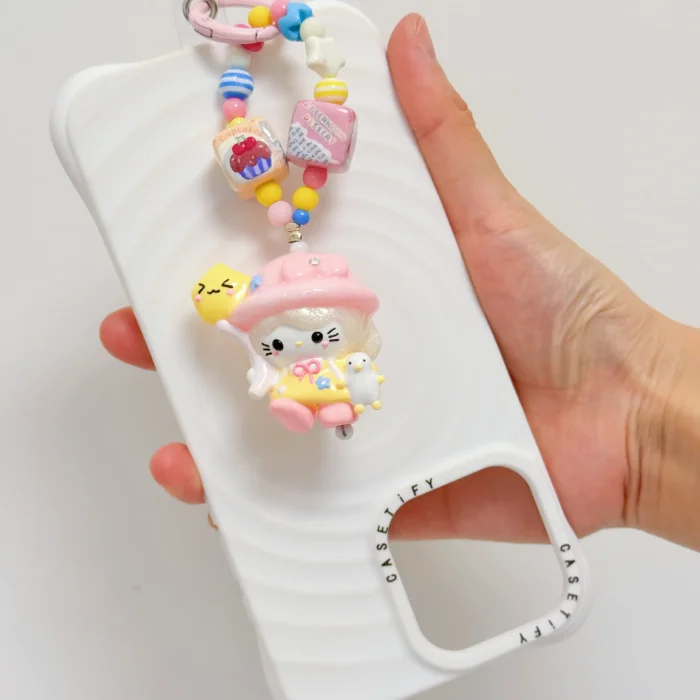 Hand Painted Doll BAG Charm