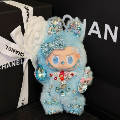 Swarovski Popmart Plush Labubu 3.0 Big into Energy