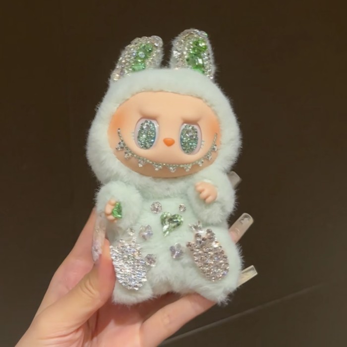 Swarovski Popmart Plush Labubu 2.0 Have A Seat