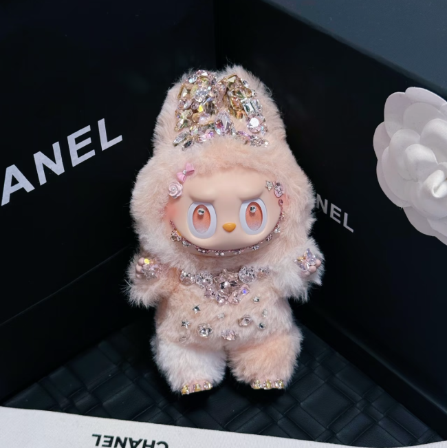Swarovski Popmart Plush Labubu 3.0 Big into Energy