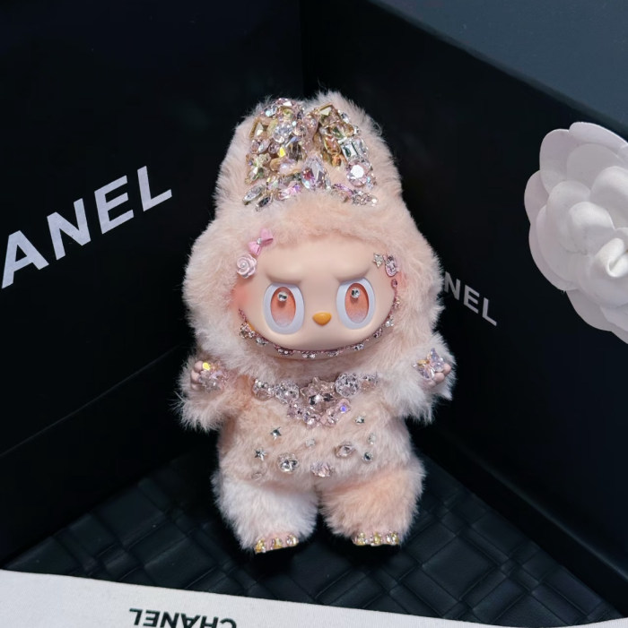 Swarovski Popmart Plush Labubu 3.0 Big into Energy