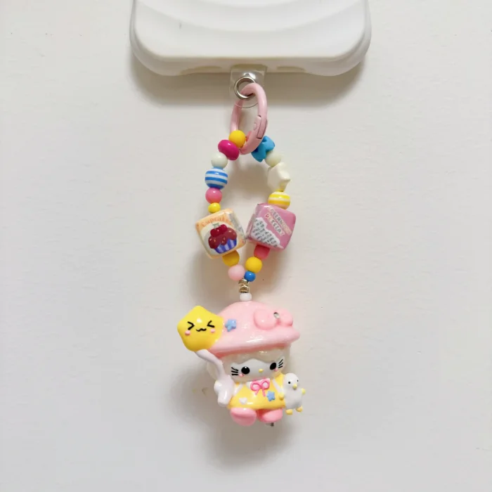 Hand Painted Doll BAG Charm