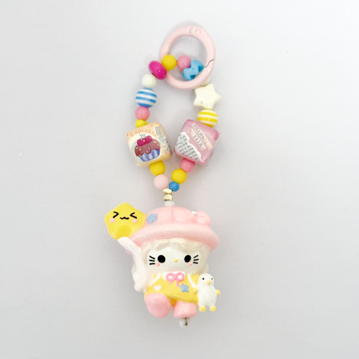 Hand Painted Doll BAG Charm