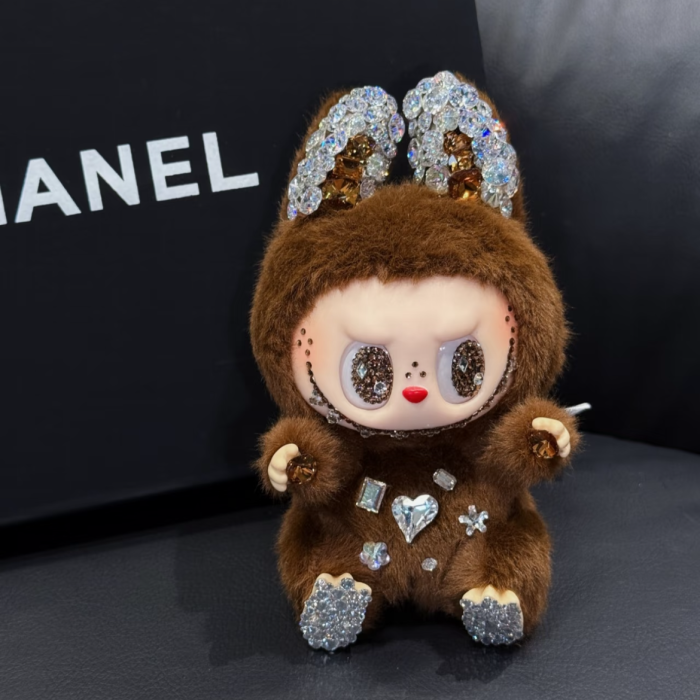 Swarovski Popmart Plush Labubu 2.0 Have A Seat