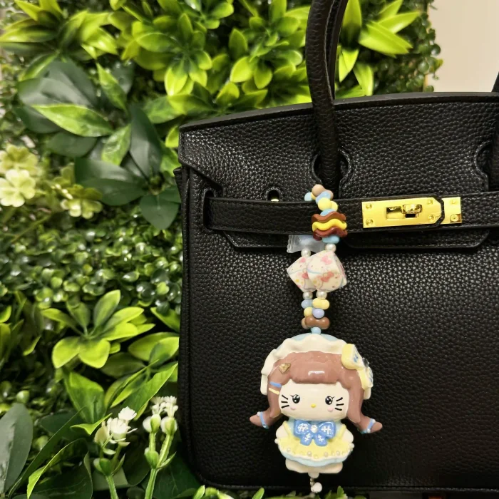 Hand Painted Doll BAG Charm