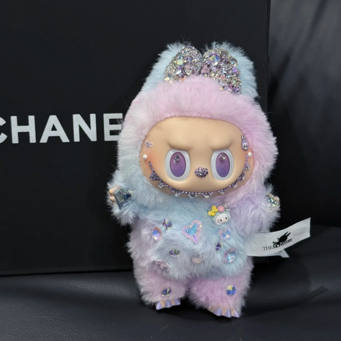 Swarovski Popmart Plush Labubu 3.0 Big into Energy