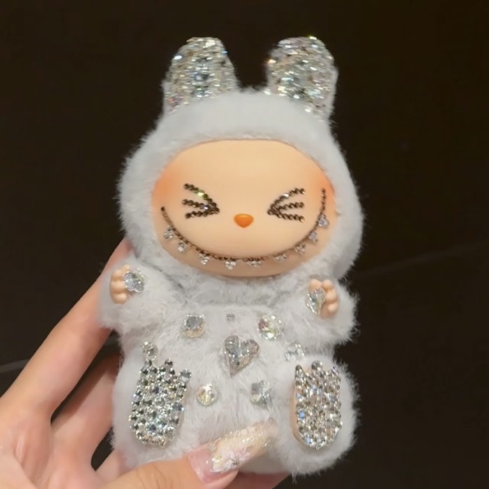Swarovski Popmart Plush Labubu 2.0 Have A Seat