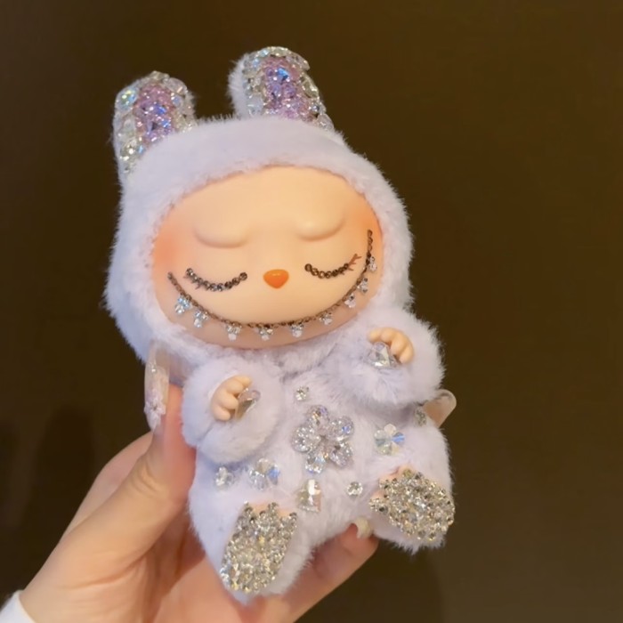Swarovski Popmart Plush Labubu 2.0 Have A Seat
