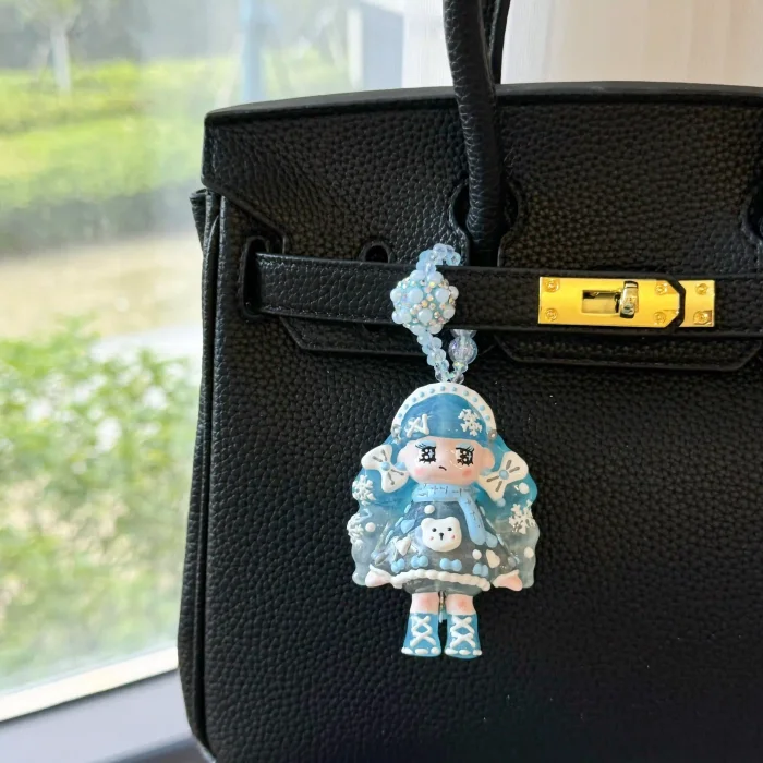 Hand Painted Doll Phone Charm Momoko