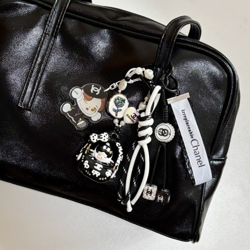 Hand Painted Doll BAG Charm