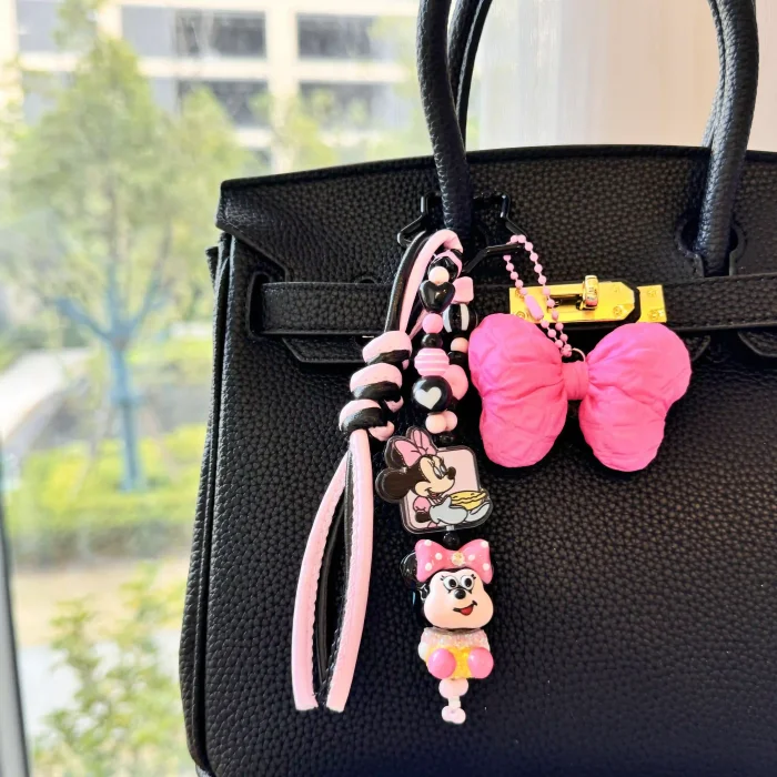 Hand Painted Doll Bag Charms Mickey