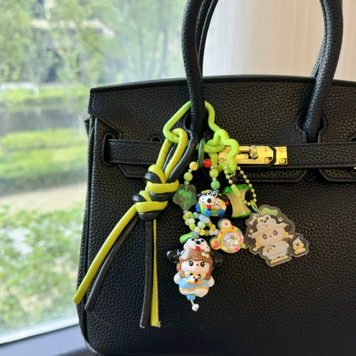 Hand Painted Doll Bag Charms Labubu