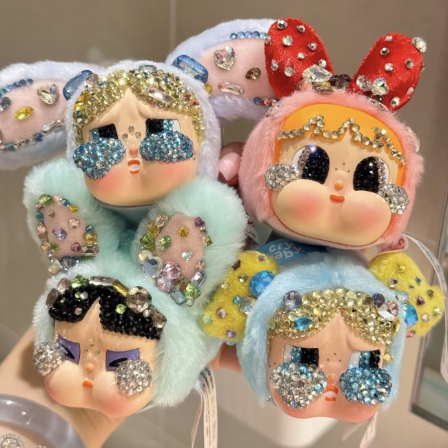 Swarovski Popmart Plush Crybaby The Powerpuff Girls