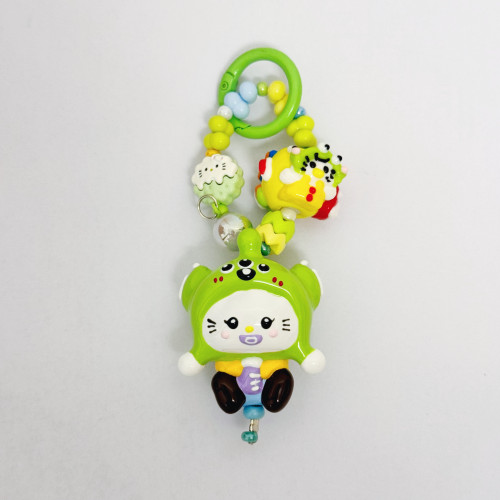 Hand Painted Doll Phone Charm