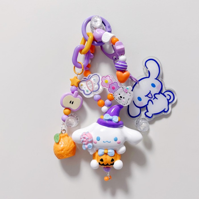 Hand Painted Doll Bag Charm Cinnamoroll