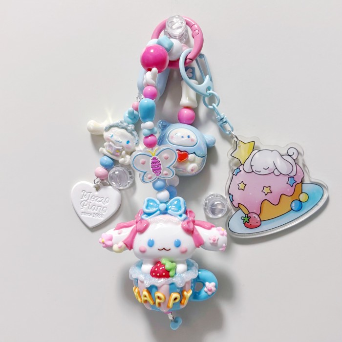 Hand Painted Doll Bag Charm Cinnamoroll