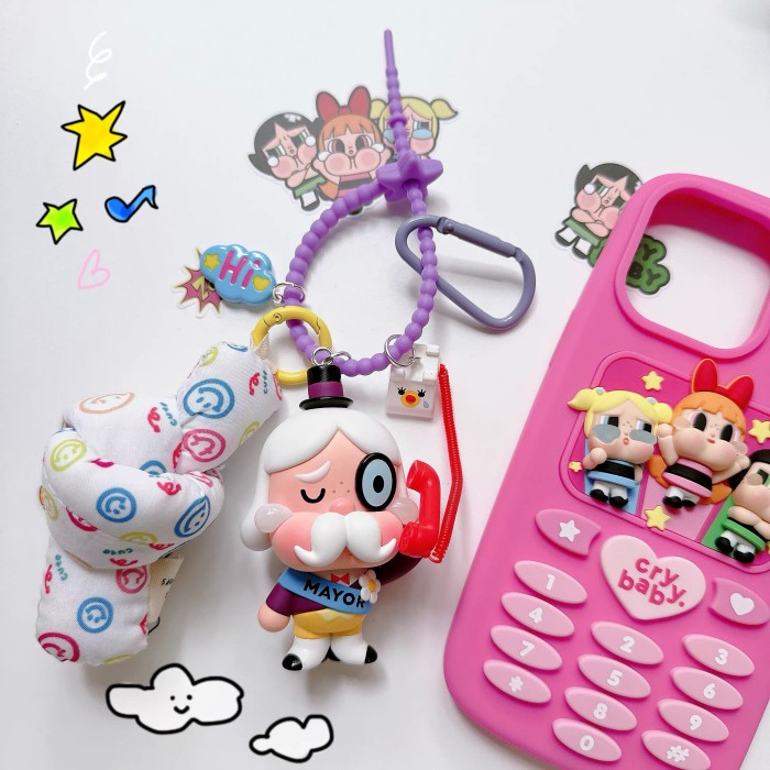 Bag Charms CRYBABY THE POWERPUFF GIRLS